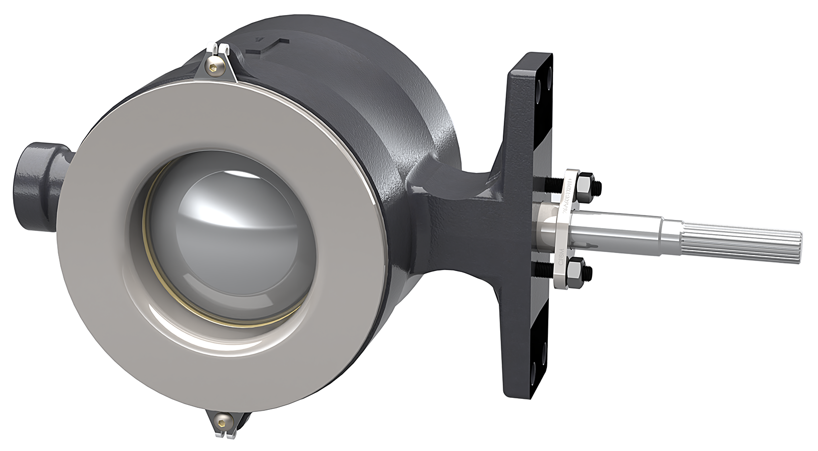 570 Flangeless Segmented Ball Valve